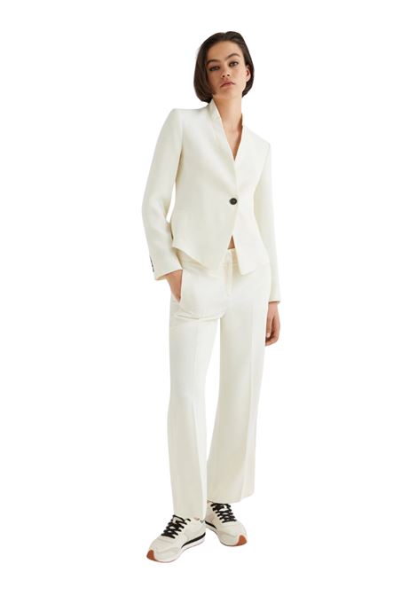 Giacca in envers satin - BIANCO LANA Marella articolo 365 | MIRANDA001